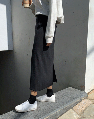 [Somemood] Geneva skirt (black)