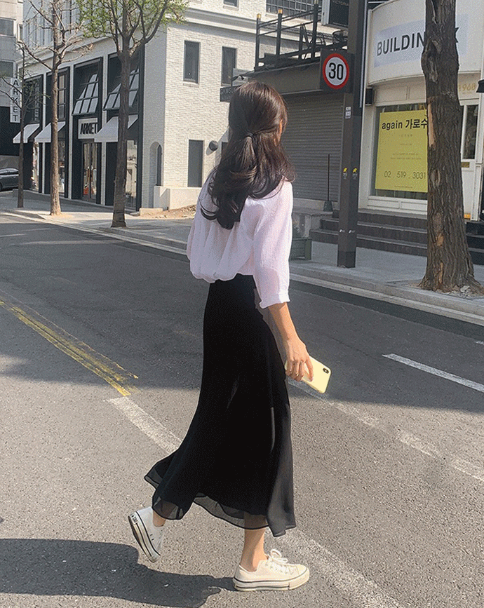 [Somemood] Perfume skirt (black) 3차예약주문
