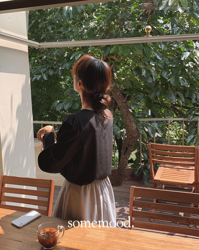 [Somemood] Famme blouse (black) 2차