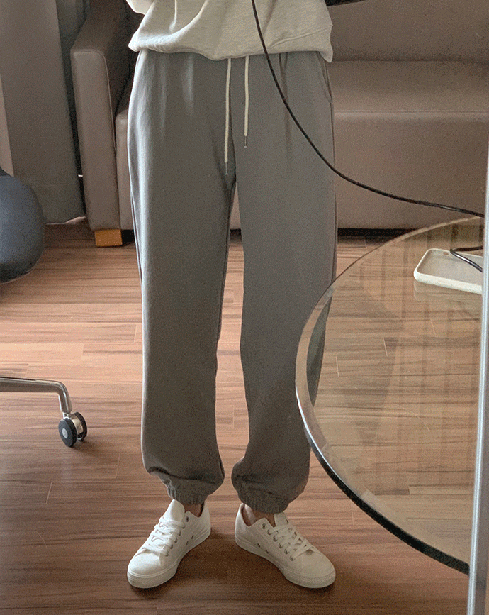 [Somemood] Cream sweat pants (stone gray) 2차예약주문