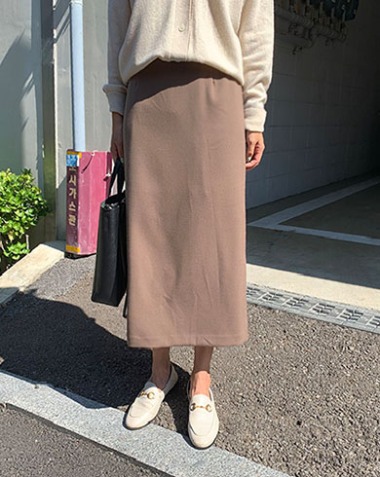 [Somemood] Geneva skirt (cocoa)